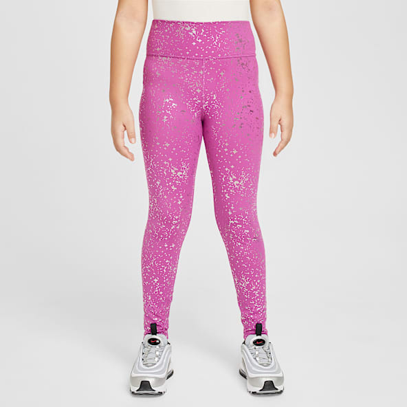 High Waisted Purple Tights Leggings. Nike